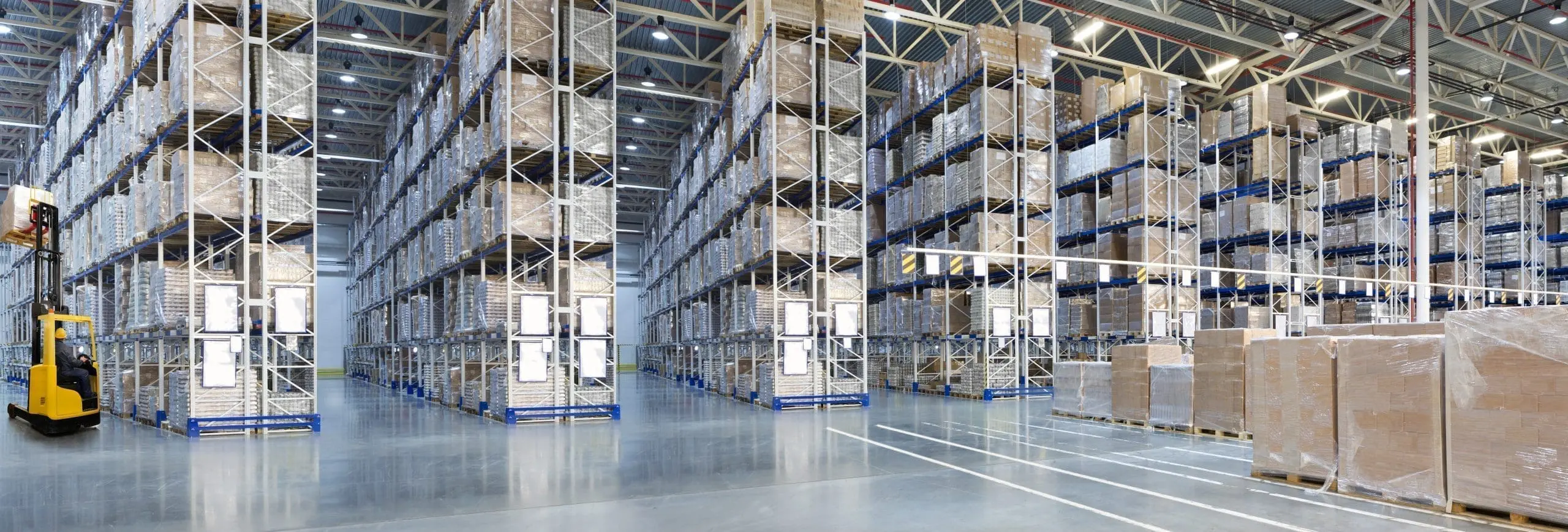 Warehouse temperature mapping