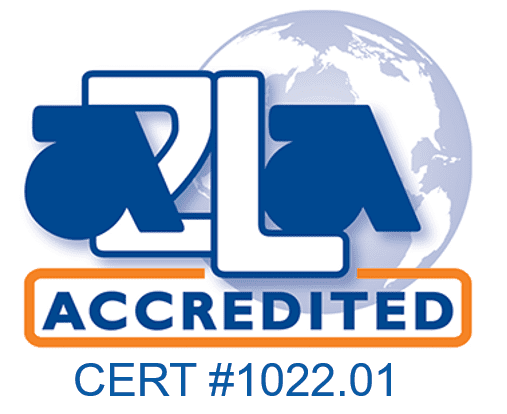 A2LA Cert #1022.01