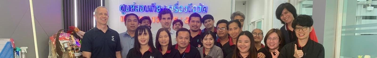 SP Metrology teams meet with Trescal in Thailand